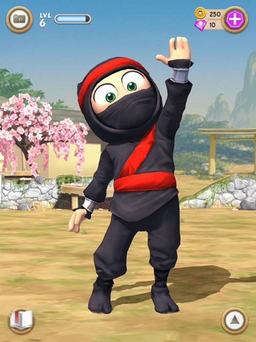 clumsy ninja