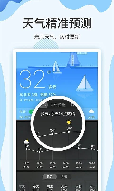 云犀天气预报app