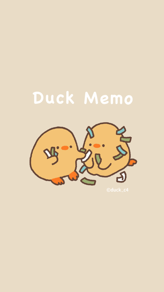 duck memo