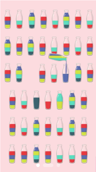 颜色拼接倒水游戏