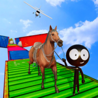火柴人骑马游戏最新版