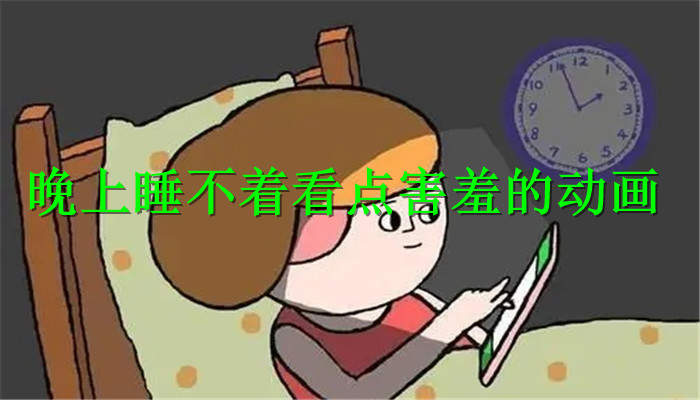 晚上睡不着看点害羞的动画