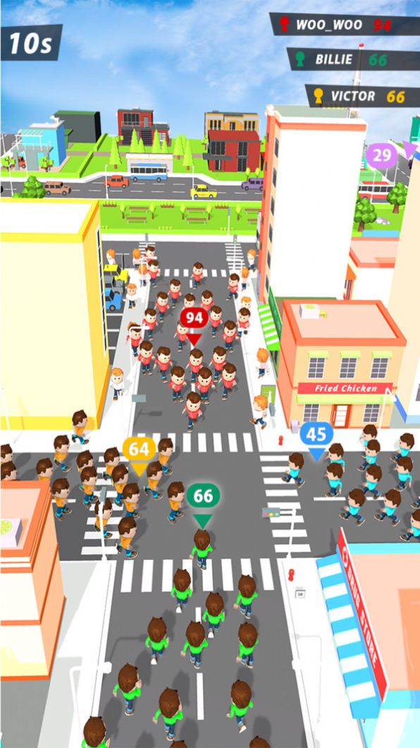 拥挤的人群城市 拥挤的人群城市