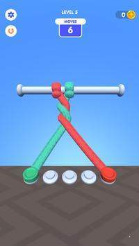 抖音解开多根绳子游戏