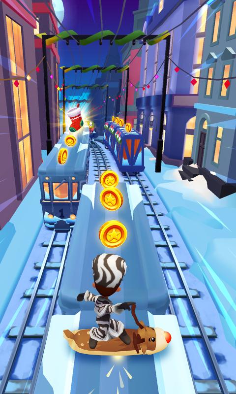 地铁跑酷双旦IOS版