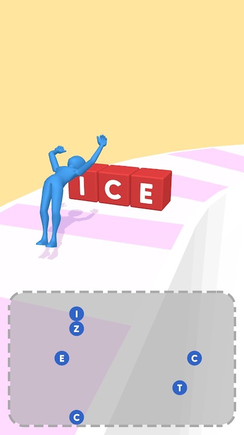 拼写跨栏3D手机版