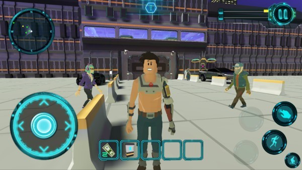 机器人邻居生存逃生游戏