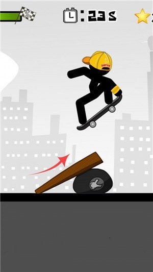 火柴人滑板特技最新版