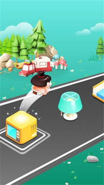 跳跳跳方块红包版