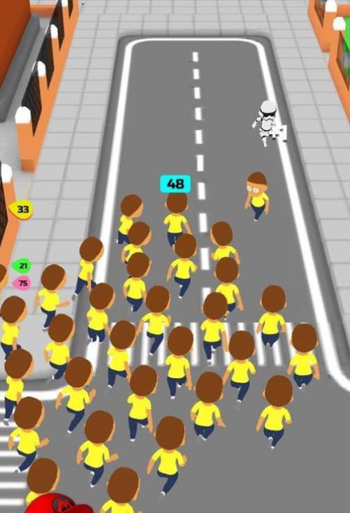 领导人群潮流3D