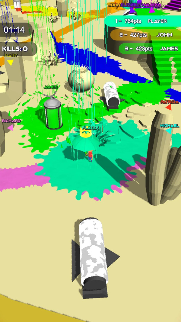 染色雨伞大乱斗 染色雨伞大乱斗