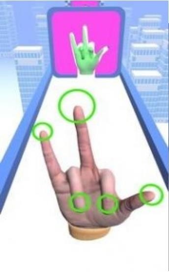 手掌跑酷 手掌跑酷