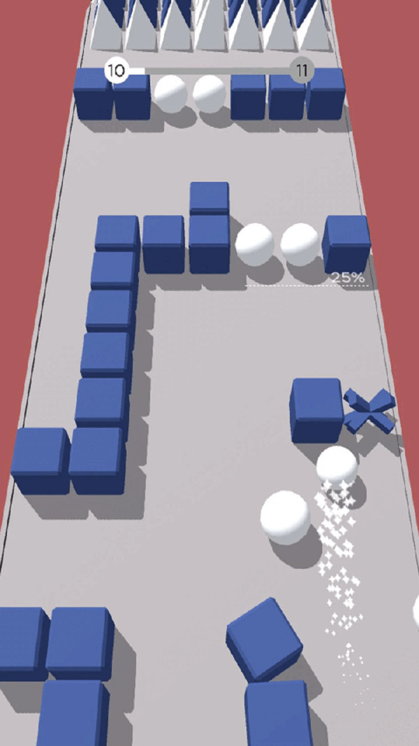 彩色躲避球球3D 彩色躲避球球3D