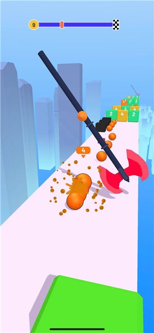 蛇形奔跑3D积木 蛇形奔跑3D积木
