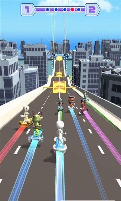 磁悬滑板街头冲浪 磁悬滑板街头冲浪