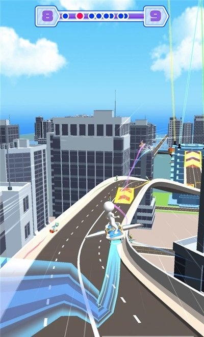 磁悬滑板街头冲浪 磁悬滑板街头冲浪