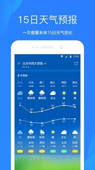 小米天气预报