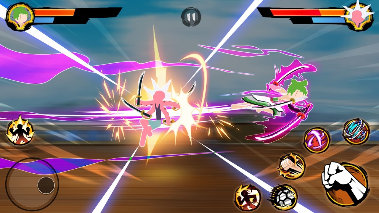 Stickman Pirates Fight